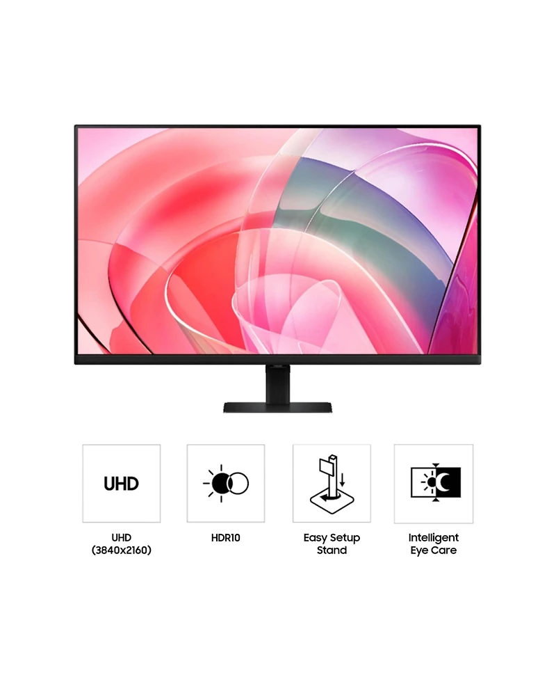 Samsung 37-in ViewFinity S7 (S70D) 4K Uhd HDR10 High Resolution Computer Monitor