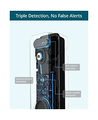 Aosu V8S Wireless Video Doorbell Camea, 3k/5mp Ultra Hd