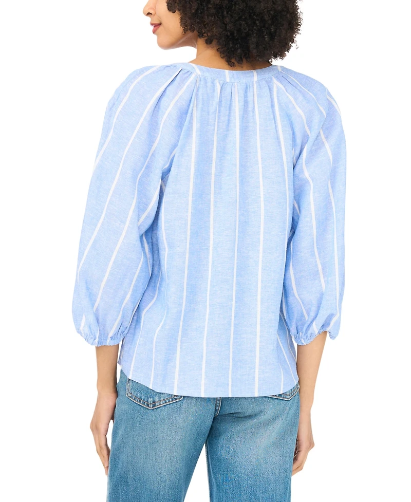 Vince Camuto Women's Raglan-Sleeve Button Down Blouse