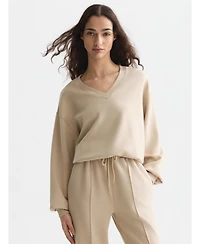 Scotch & Soda Women's Modal V-Neck Sweatshirt