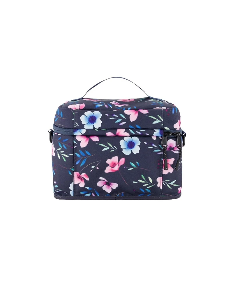 Deux par Deux Little Girl Floral Practical Durable Everyday Lunch Box