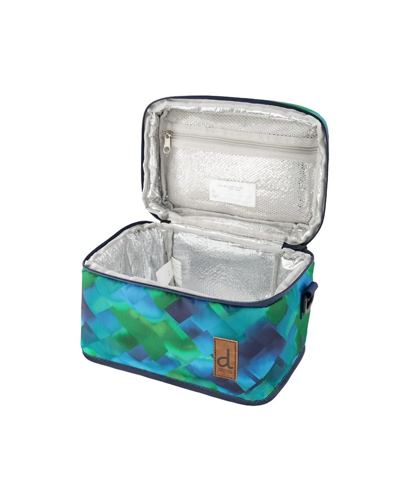 Deux par Deux Little Boy Diamond Playful Durable Spacious Lunch Box