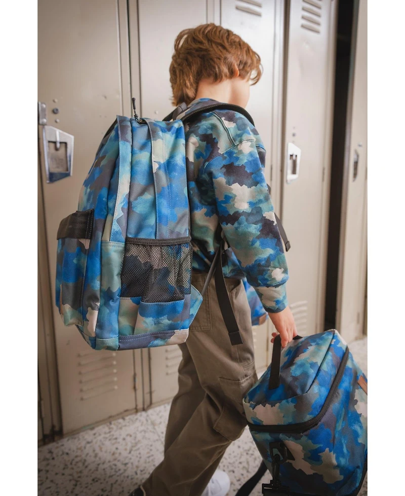 Deux par Deux Little Boy Camouflage Durable Spacious Lunch Box