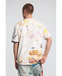 Desigual Men's Printed T-shirt with drawings