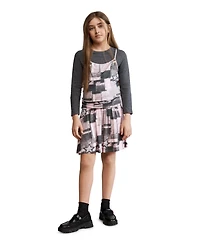 Desigual Girls's 2-in-1 printed dress