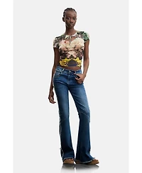 Desigual Women's Printed knit t-shirt
