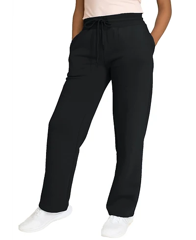 Blue Ice Women's Heavyweight Wide Leg Loose Fit Fleece Sweatpants
