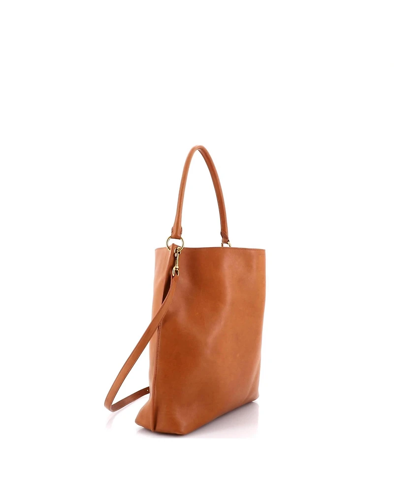 Pre-Owned Saint Laurent Medium Tag Hobo Leather