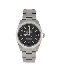 Pre-Owned Rolex Oyster Perpetual Explorer Automatic Watch in Stainless Steel 40mm