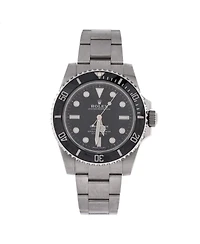 Pre-Owned Rolex Oyster Perpetual Submariner Automatic Watch in Stainless Steel and Cerachrom 41mm
