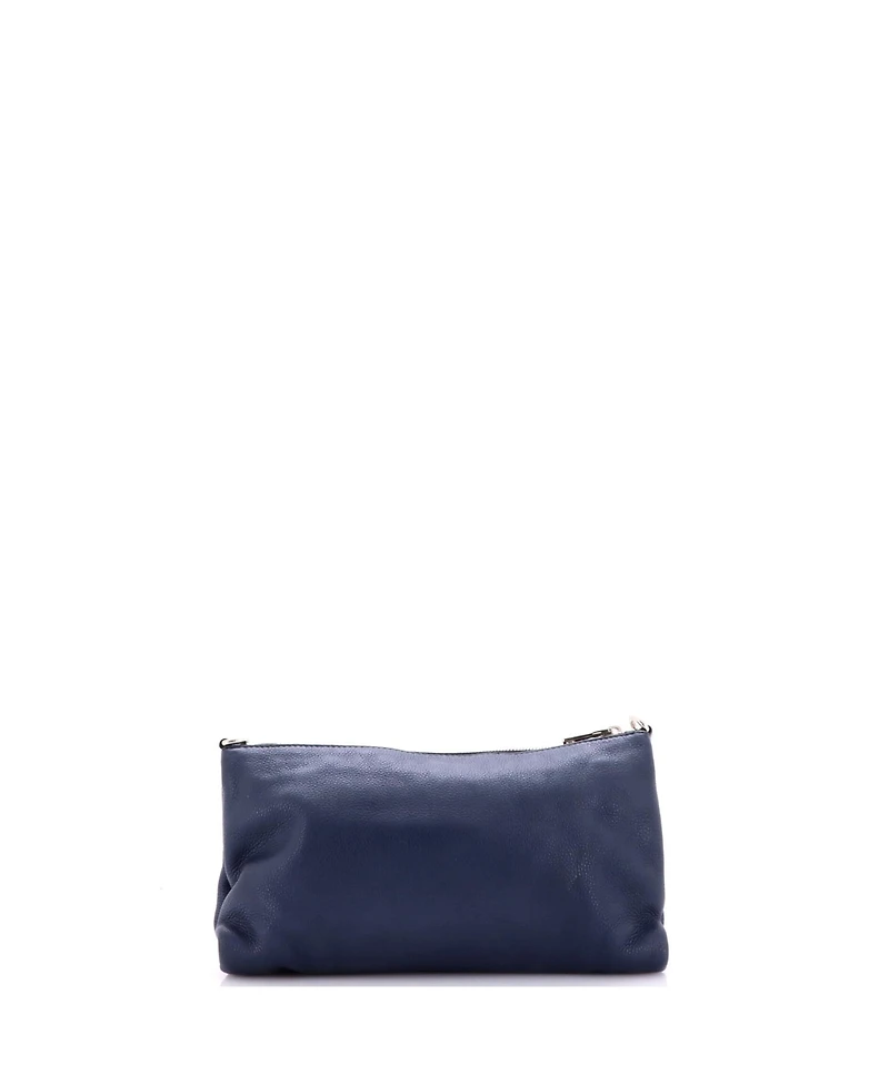 Pre-Owned Prada Mini Flat Zip Crossbody Bag Vitello Daino