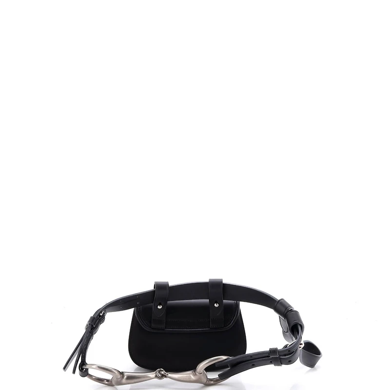 Pre-Owned Gucci Mini Bamboo 1947 Belt Bag Leather
