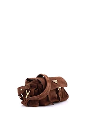Pre-Owned Prada Medium Explore Shoulder Bag Suede
