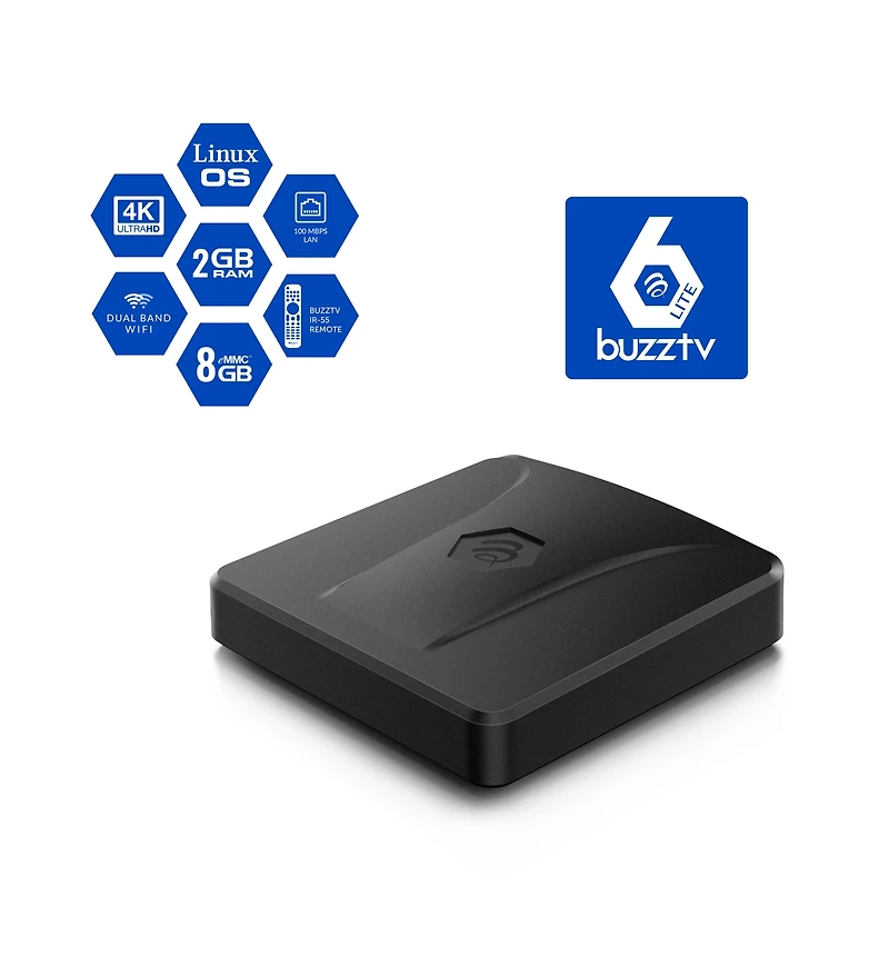 BuzzTV L1 Linux 4K Streaming Player