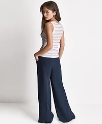 Bcbg Women's Crewneck Sleeveless Knit Top