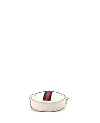 Pre-Owned Gucci Mini Ophidia Round Shoulder Bag Leather