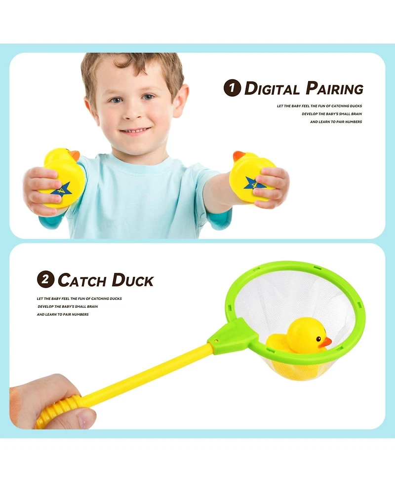 Gnuadz Duck Matching Game Pool Toy Set