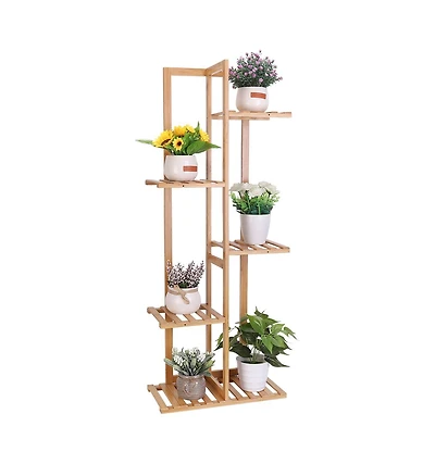 Unho Indoor Plant Shelf for Outdoor Plant Pot Stand for Home, Balcony, Terrace, Garden, Office, Coffee Shop
