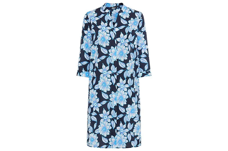 Olsen Women's Floral Tunic Shirt Dress