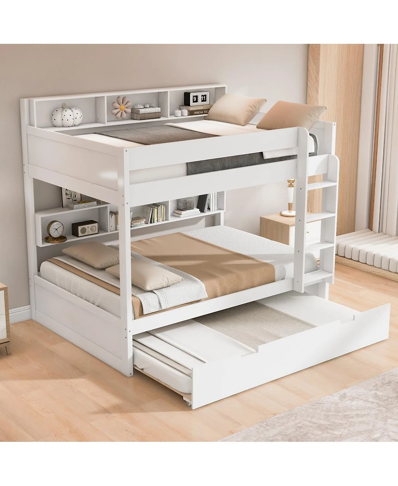 Streamdale Furniture over twin bunk bed with trundle