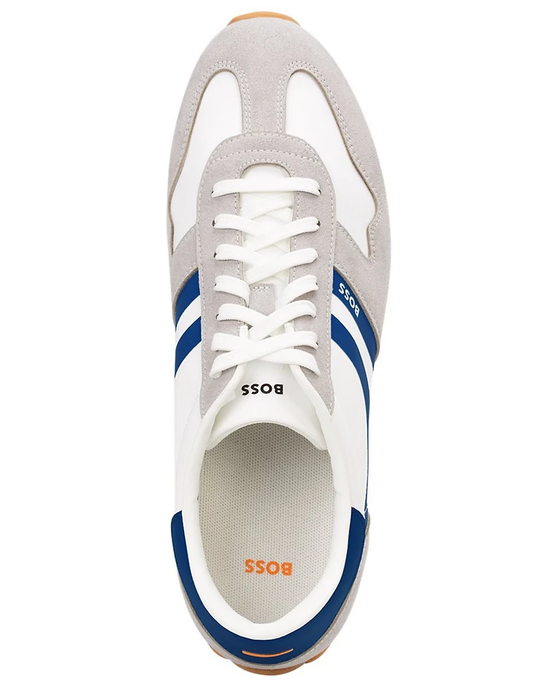 Boss by Hugo Men's Lace-Up Low Profile Sneakers