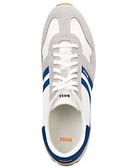 Boss by Hugo Men's Lace-Up Low Profile Sneakers