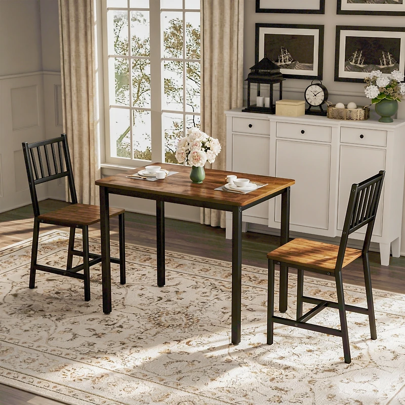 Streamdale Furniture Dining Table Set with 2 Chairs
