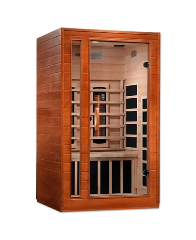 Dynamic Saunas 2-Person Full Spectrum Infrared Sauna Lighting, Speakers, Cordoba