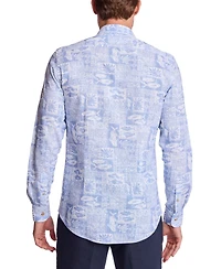 Paisley & Gray Men's Parker Pointed Collar Slim-Fit Shirt