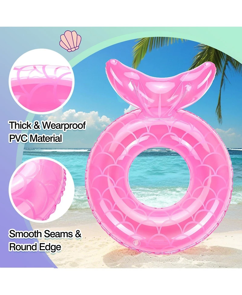 Gnuadz Inflatable Swimming Ring Pool Float Tube Beach Water