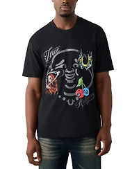 True Religion Men's Buddha Face Logo Short-Sleeve T-Shirt