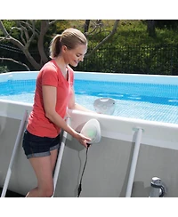 Intex Underwater Multi Color Led Magnetic Above Ground Swimming Pool Wall Light