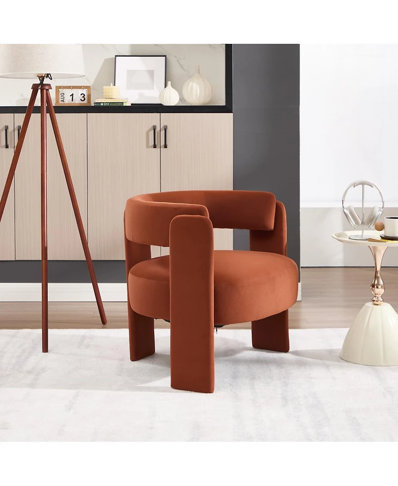 Streamdale Furniture Mid-Century Accent Chair for Living Room/Bedroom
