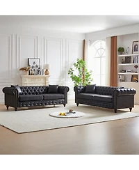 Streamdale Furniture Modern Combo Sofa with Wood Frame and Feet