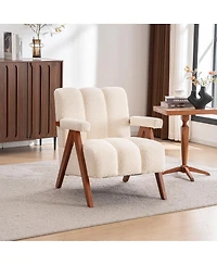 Streamdale Furniture Cloud-Shaped Mid-Century Modern Accent Chair