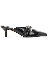 Dolce Vita Women's Cyrah Buckled Kitten Heel Mules