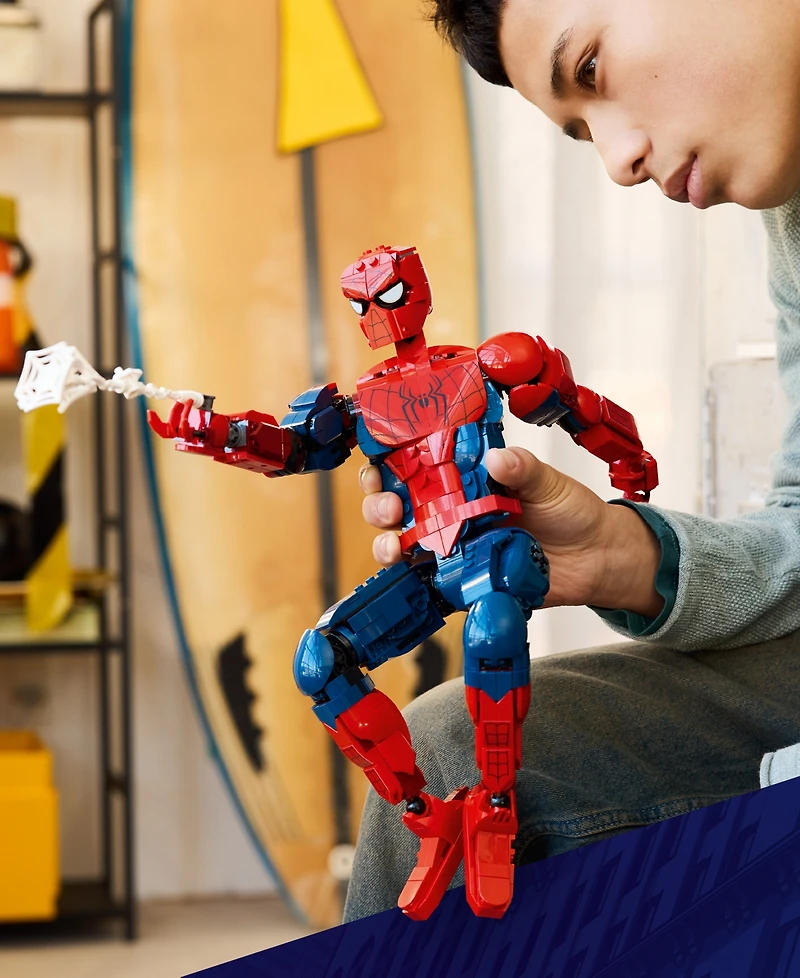 Lego Marvel Spider-Man Hero Figure Building Toy 76346, 813 Pieces