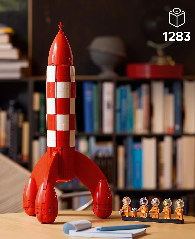 Lego Ideas Tintin Moon Rocket Building Set 21367, 1283 Pieces