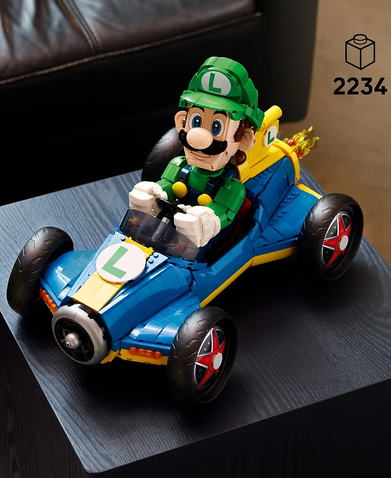 Lego Mario Kart Luigi Mach 8 Building Set 72050, 2234 Pieces