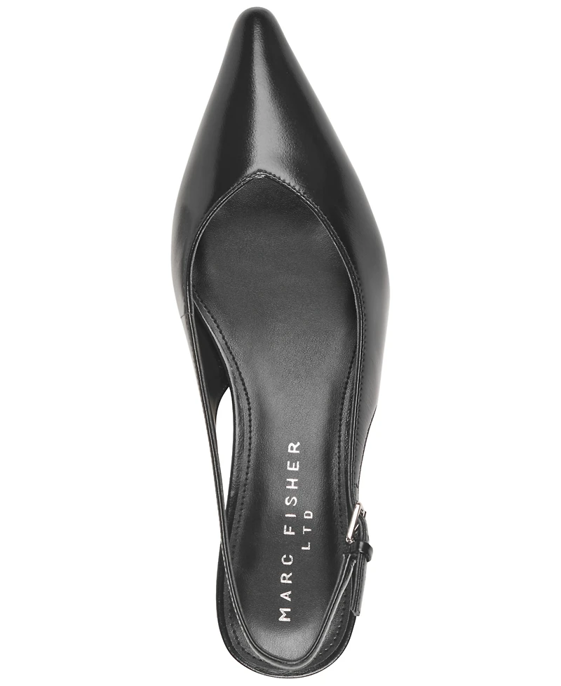 Marc Fisher Ltd Women's Luciey Slingback Kitten Heel Pumps