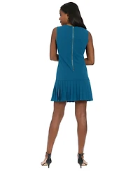 London Times Women's Crewneck Dress