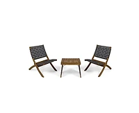 Mondawe Wood Foldable Outdoor Chair