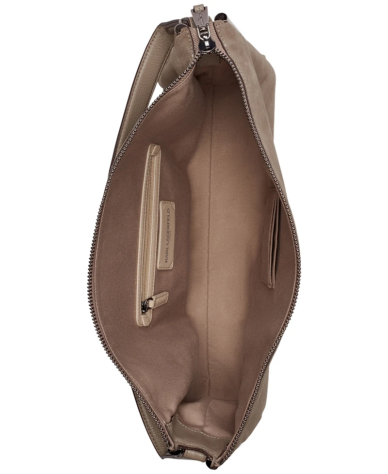 Karl Lagerfeld Paris Valerie Large Hobo Handbag