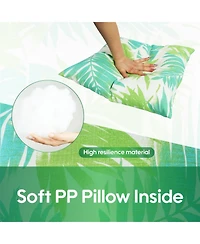 Mondawe 2-Piece Outdoor Pillow Set with Inserts, 18 x