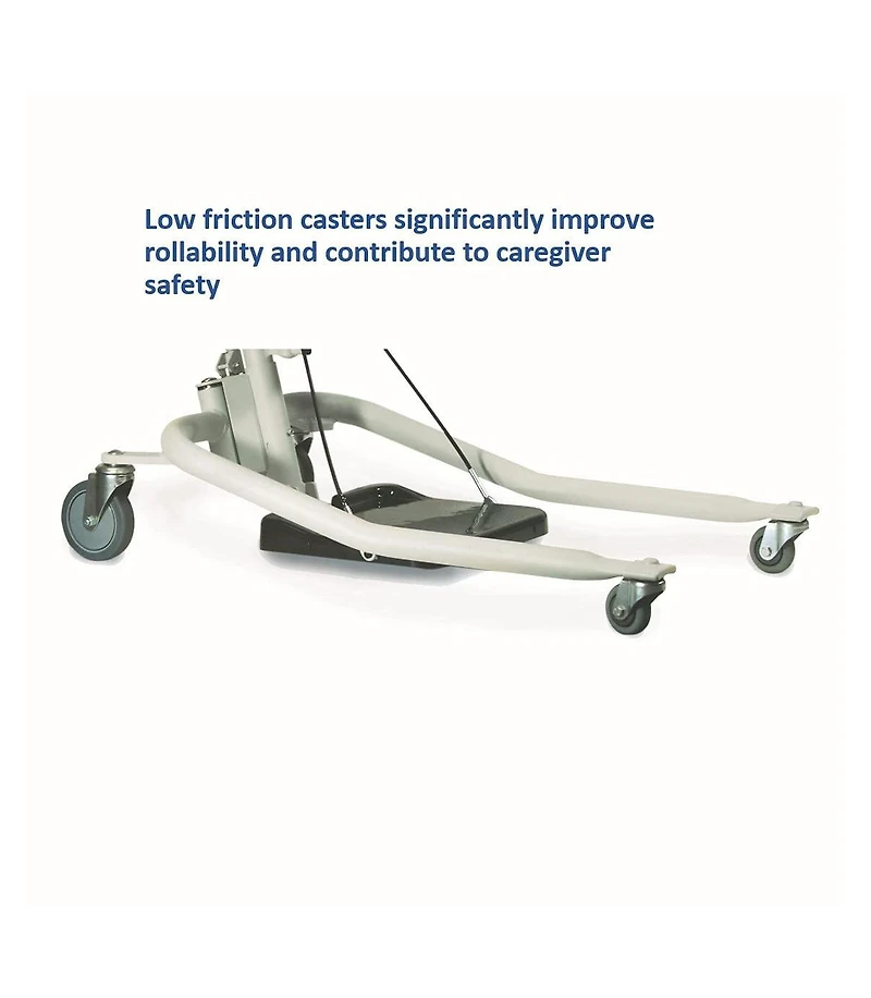 Invacare Sit to Stand Patient Lift, Hydraulic Stand Assist Lift Aid for Patient With 350 Pound Capacity