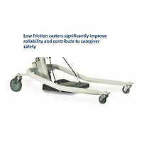 Invacare Sit to Stand Patient Lift, Hydraulic Stand Assist Lift Aid for Patient With 350 Pound Capacity