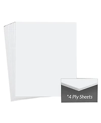 Archival Methods 100% Cotton Museum Board, 11x14", 4-layer, Package of 25