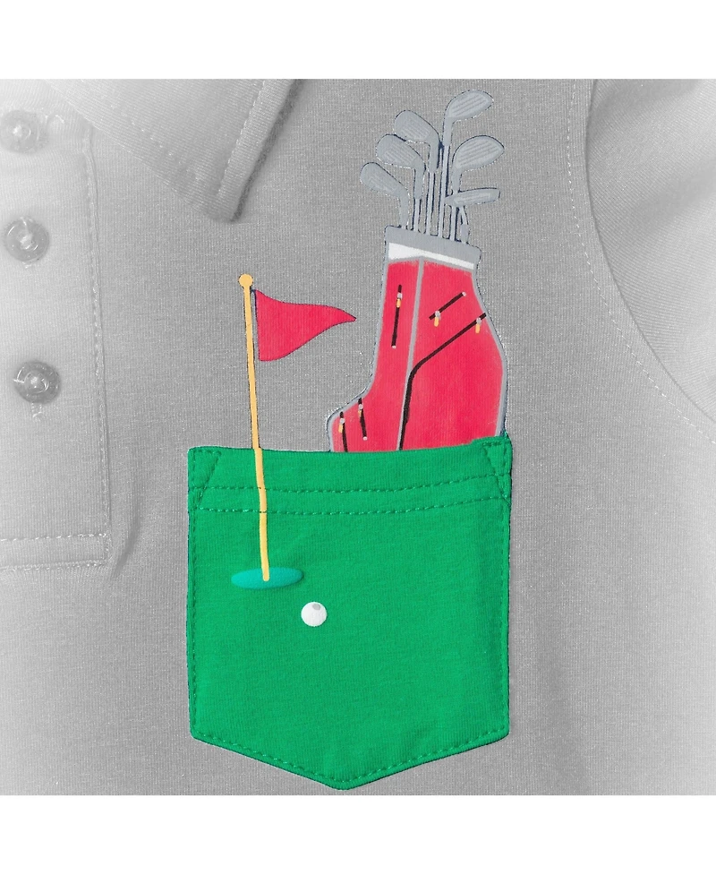 Andy & Evan Toddler Boys and Golf Polo Shirt
