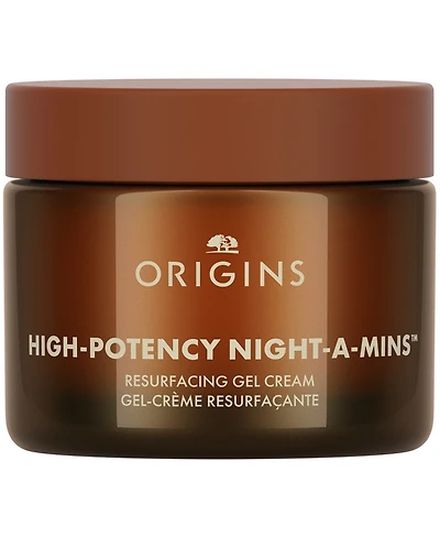 Origins High-Potency Night-a-Mins Resurfacing Oil-Free Cream with Fruit-Derived AHAs, 1.7 oz.