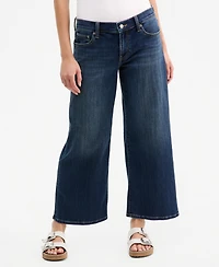 Lucky Brand Women's Sweet Mid-Rise Wide-Leg Ankle Jeans